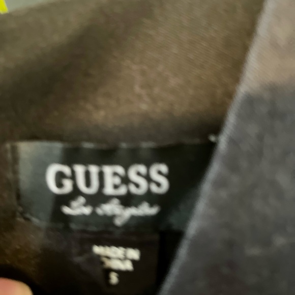 GUESS Knee Length Denim Dress - Picture 2 of 3